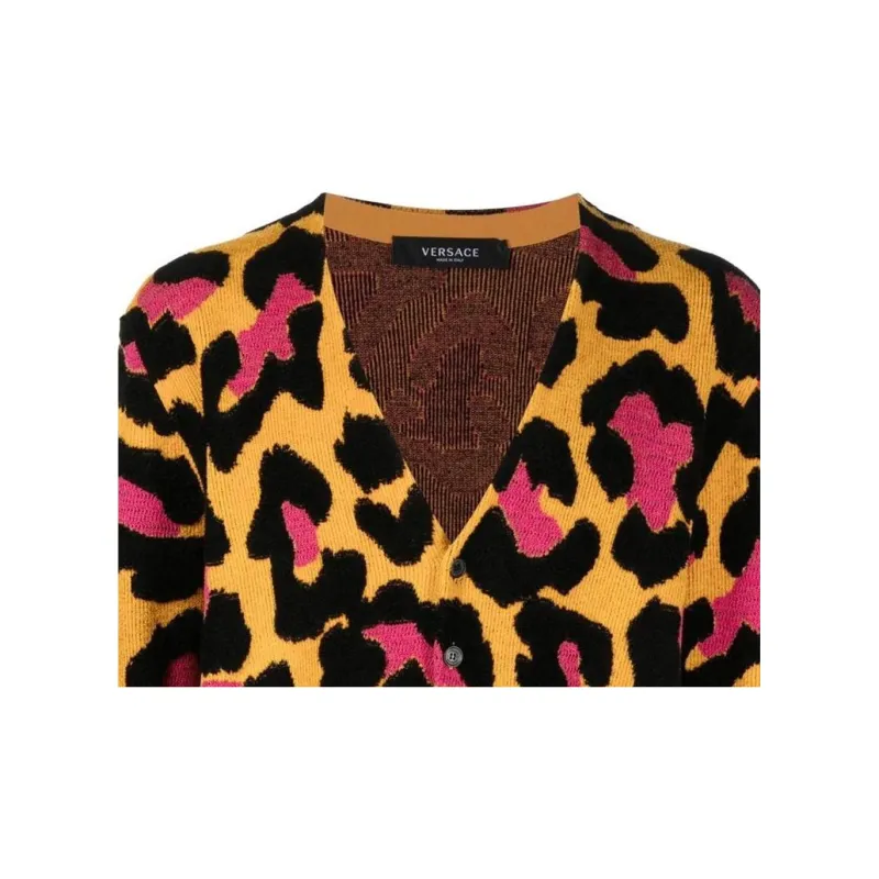 VERSACE Sweaters Men Orange-4