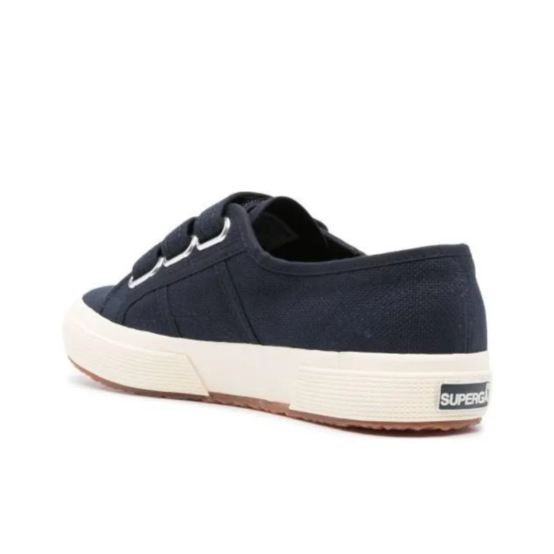 SUPERGA Low Top Casual Shoes Unisex Blue-4