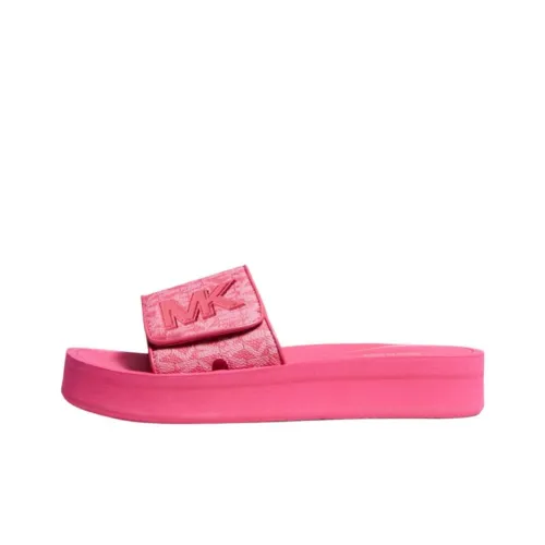 MICHAEL KORS Slide Slippers Women's Pink