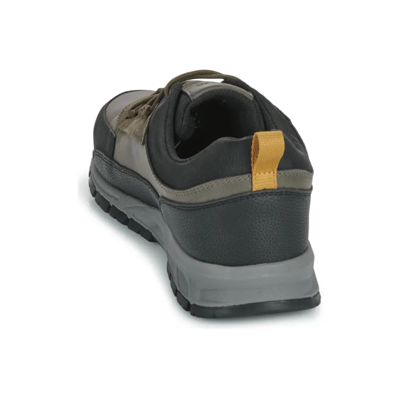 GEOX Slip Resistant Abrasion Resistant Shock Absorbers Low Top Casual Shoes Men's Green-4