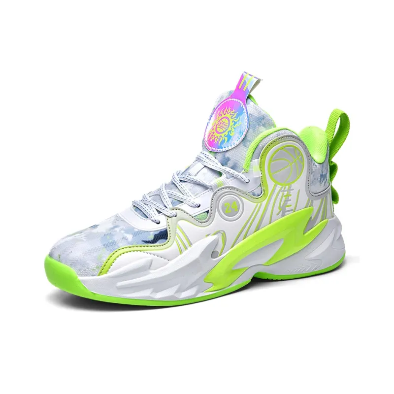Black tailed Deer Cushioning, Slip Resistant, And Abrasion Resistant High Top Basketball Shoes Unisex-1