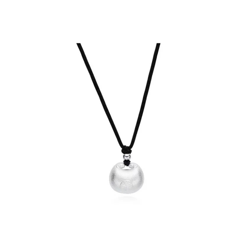 Brahmacharya 999 Fine Silver Necklaces Unisex-0