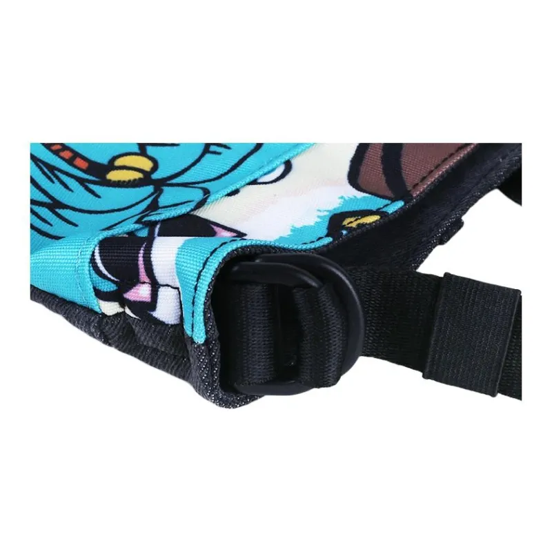 LiNing Fabric Handbag Regular Unisex Blue Print Color-3