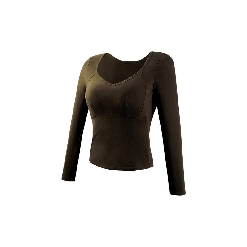 Anna Sweet Talks Thermal Tops Women's-3