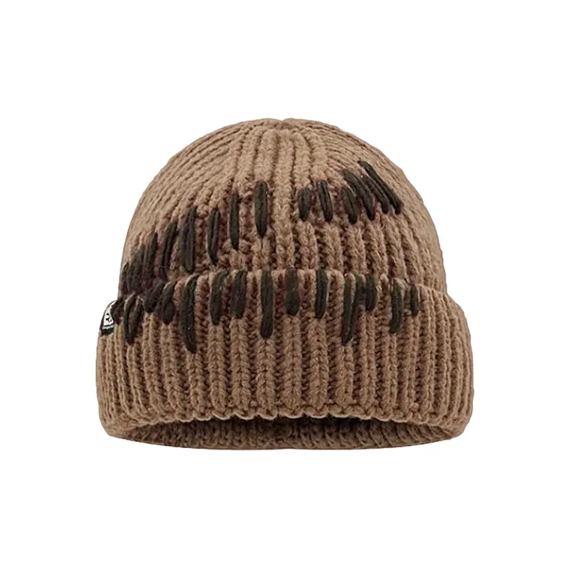 ZANC Polyester Beanies Unisex Multiple Colors-4