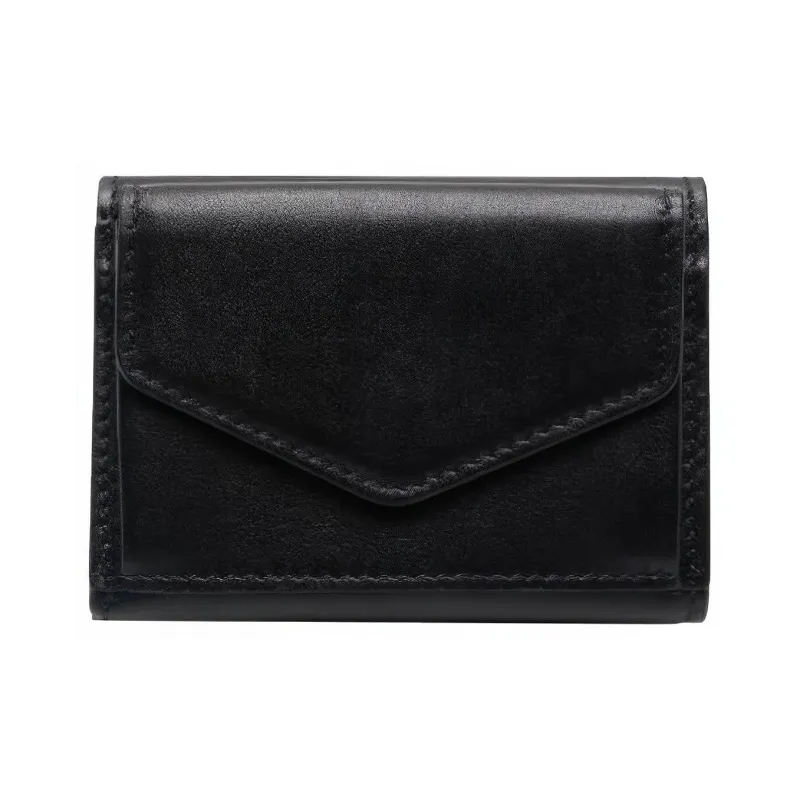 Maison Margiela Leather Wallet Women's Black-1