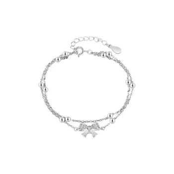 KING OF BLING 925 Sterling Silver With Zircon Bracelets Women's Year Of The Snake Good Luck