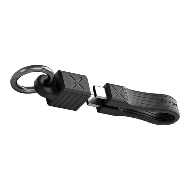 HAIBEISI Portable Cable Type C To Type C Short Strap Storage Buckle-3