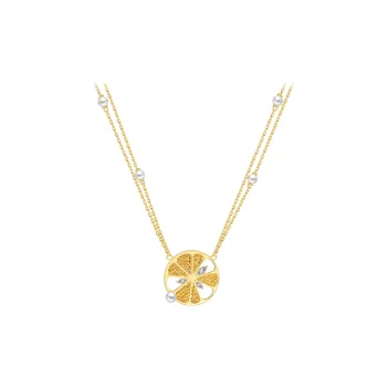BABYBEI Synthetic Cubic Zirconia Necklaces Women's