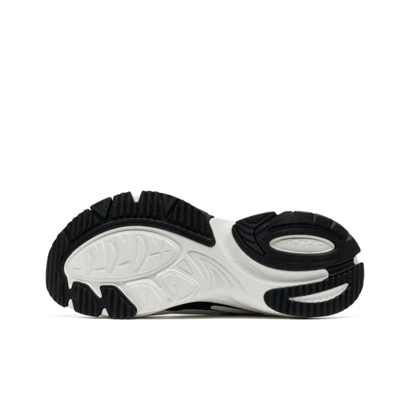 XTEP Cushioned Wear Resistant Coverage Low Top Training Running Shoes Men's Canvas White/Black-6