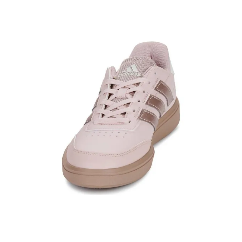 Adidas Anti Slip Wear Resistant Low Top Skateboard Shoes Women's Pink-1