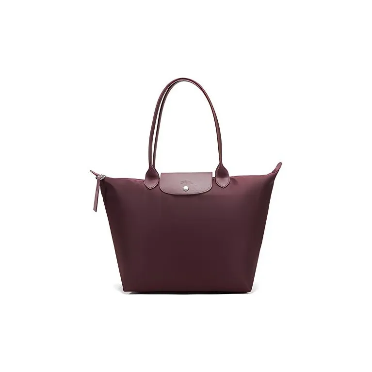 LONGCHAMP Le Pliage Néo Fabric Dumpling Bag Handbag Shoulder Bag Women's Purple-0