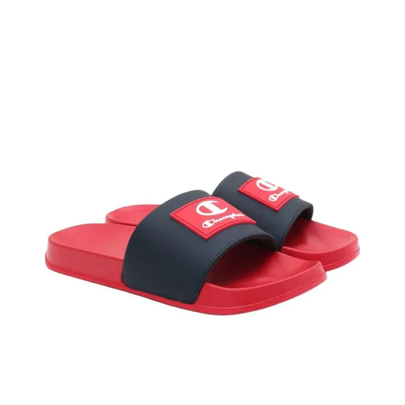 Champion Abrasion-Resistant Slide Slippers Men's Red-3