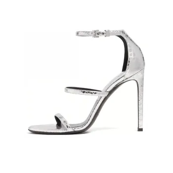 MICHAEL KORS KORS Nadege Stylish Sandals Women's Silver