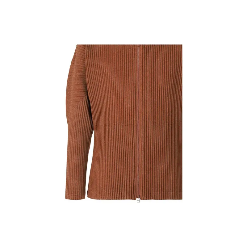 Homme Plissé Issey Miyake FW22 Jackets Coats Men's Orange-1
