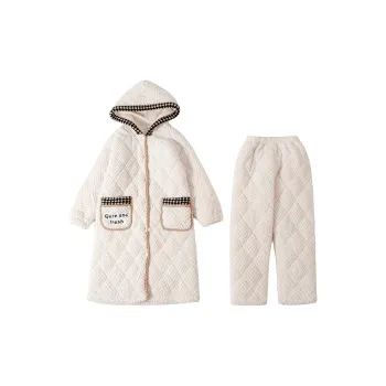CAIHENGTONG Pajama Set Women's Plaid