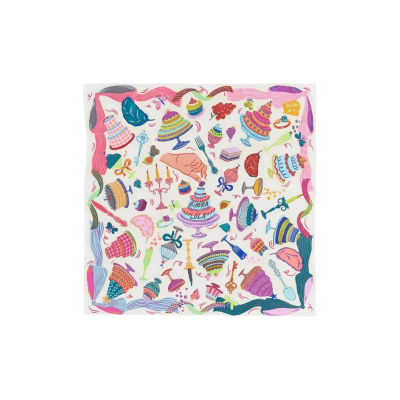 Bimba Y Lola Graphic print Scarf-0