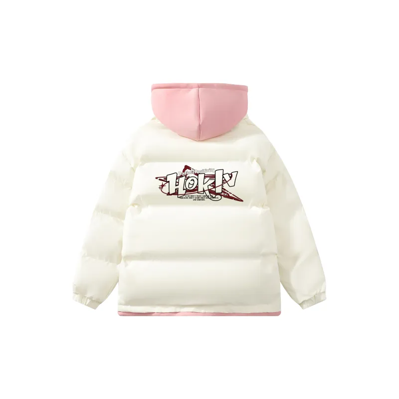 HOKLV Puffer Jacket Unisex Black-7