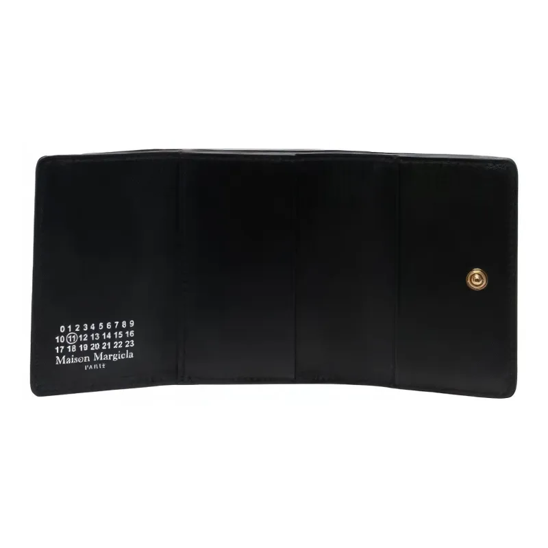 Maison Margiela Leather Wallet Women's Black-2