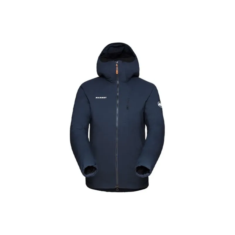 MAMMUT Rime Jackets Coats Unisex Deep Sea Blue Color With Free Necklace-1