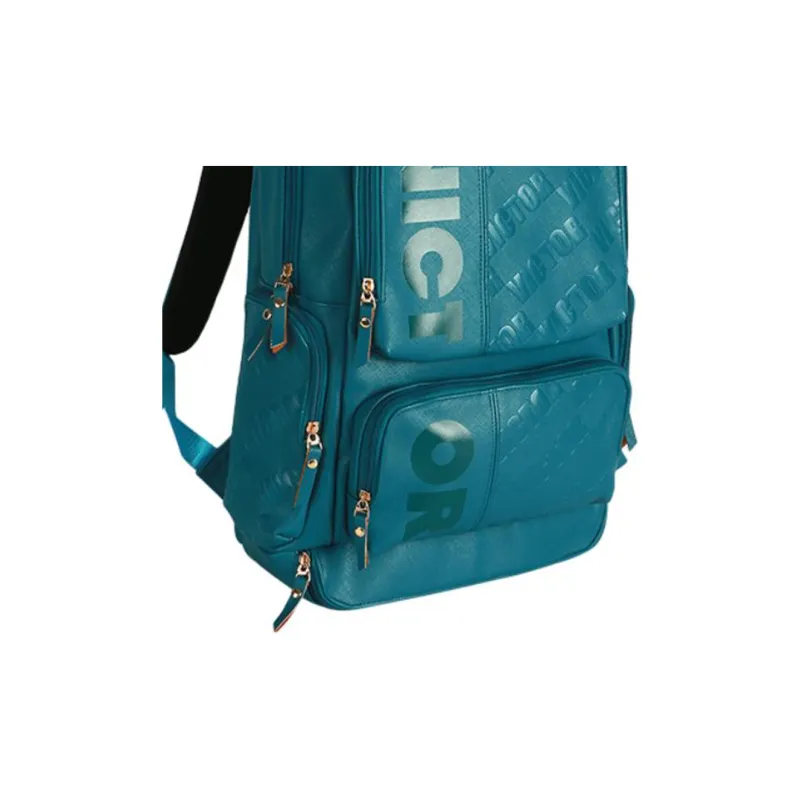 VICTOR PU Backpack Regular Unisex Peacock Green-2