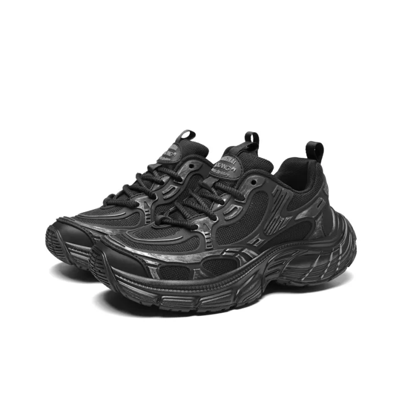 AOKANG Fashion Classics Series Cushioning Height Increasing Low Top Chunky Sneakers Men's-2