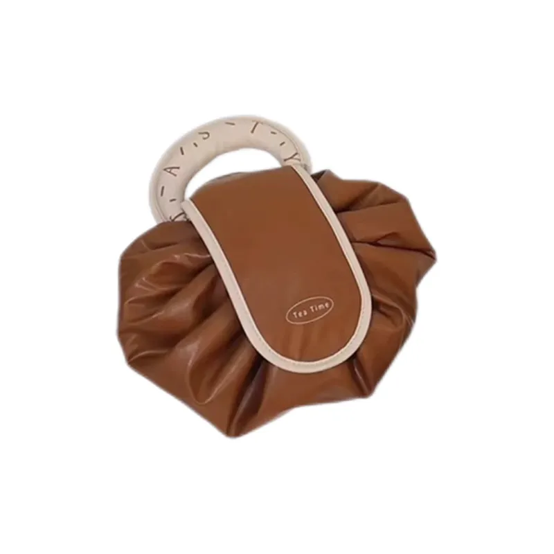 MOST ORIGINAL DESIGN Travel Toiletry Bag With Drawstring Closure Large Capacity Shopping Bag-21