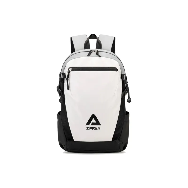 ZUOFEIFAN Nylon Backpack Unisex Black Gray-2