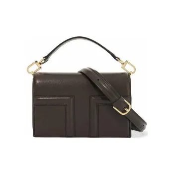 TOTEME Cow Leather Handbag, Shoulder Bag Regular Women's Brown