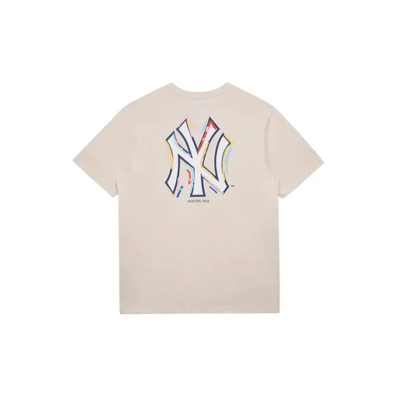 New Era FW24 T-Shirt Unisex Milk White-1
