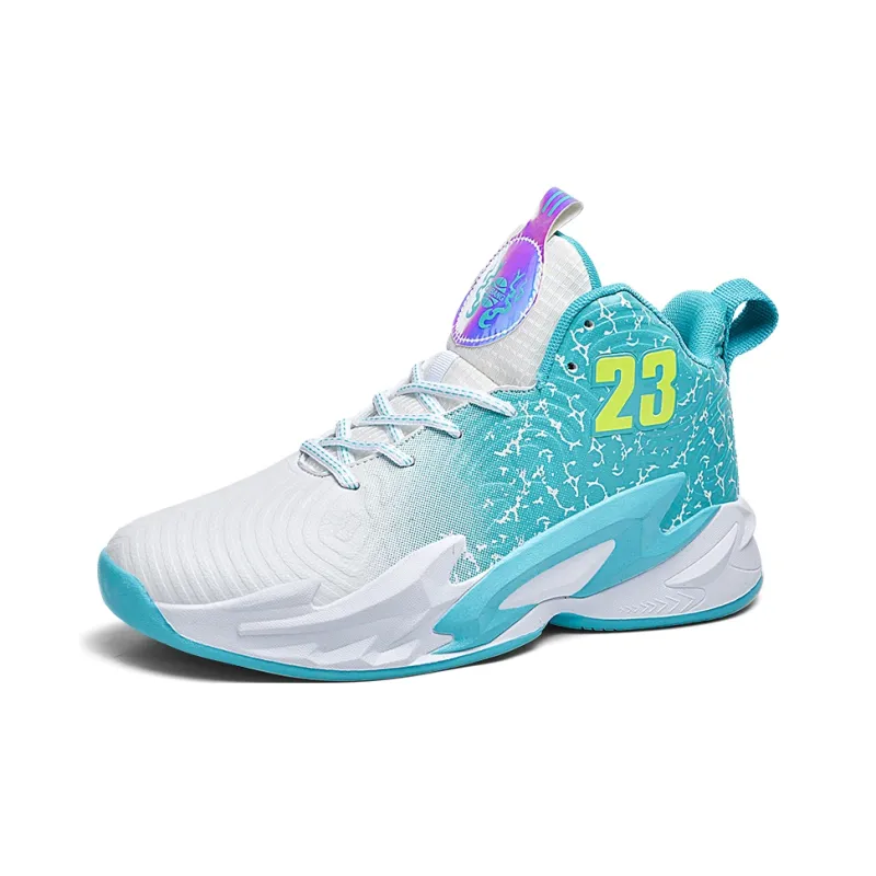 Black tailed Deer Shock Absorbers With Slip Resistant And Abrasion Resistant Properties Mid Top Basketball Shoes Unisex-14