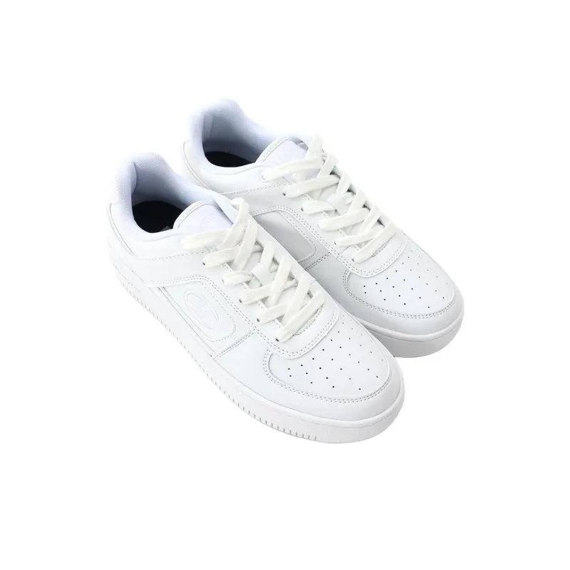 Champion Foul Play Element Low Top Skateboard Shoes Men's White-3