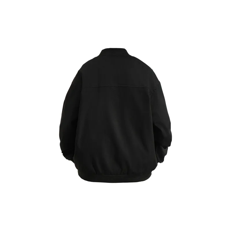 ZMOH Baseball Collar Jacket Unisex Couple's-9