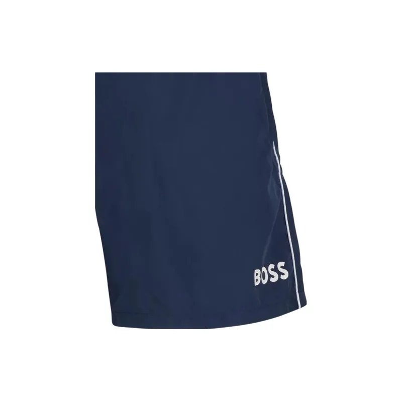 HUGO BOSS Logo-print Detail Swim Shorts-5