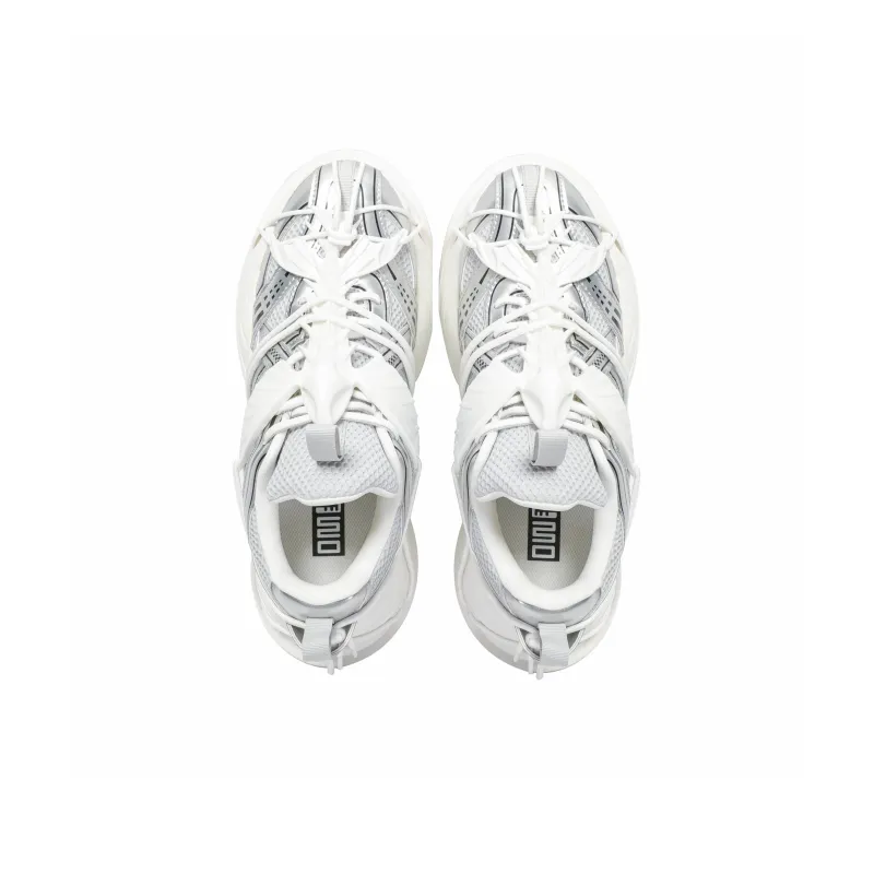 㦱 Wen Ray Low-Top Chunky Sneakers Unisex White-22
