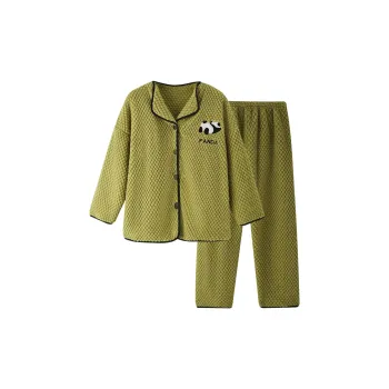 OUSHIBO Pajama Set Women's Green
