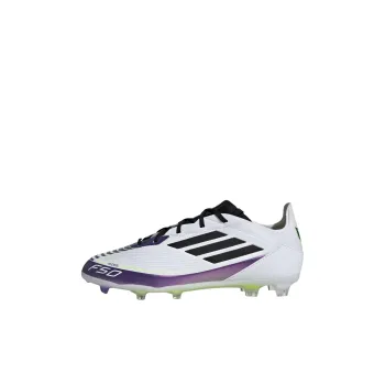 Adidas F50 PRO Anti Slip Wear Resistant Low Top Kids' Soccer Shoes White Black Kids'