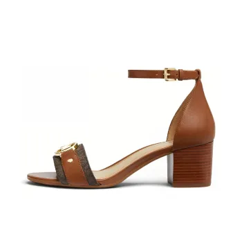 MICHAEL KORS Rory Strap Sandals Women's Dark Brown