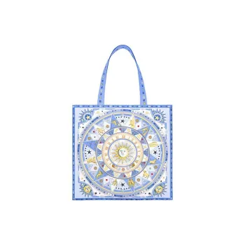 MAH Handbags Chessboard Starlight Blue
