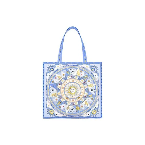 MAH Shoulder Bags Chess Fabric Star Blue