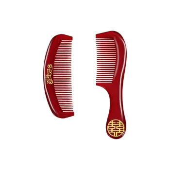 XIBI Plastic Red Joy Character Comb Hairdressing Tools Straight Hair
