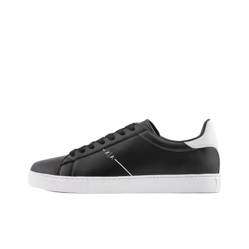 ARMANI EXCHANGE Logo-embossed Low-top Sneakers