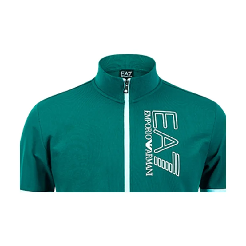 EMPORIO ARMANI EA7 SS22 Casual Sportswear Men's Green-3