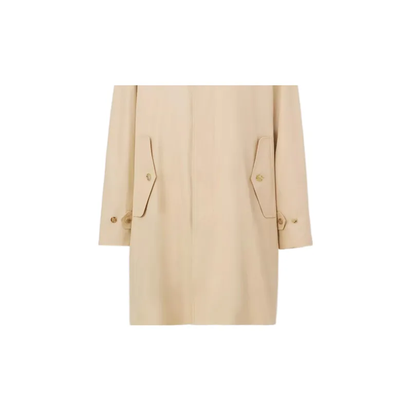 Burberry Cotton Gabardine Car Coat-5