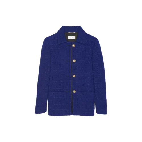 SAINT LAURENT Jackets Women's Blue