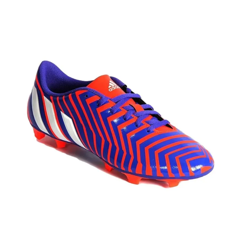 Adidas Anti Slip Wear Resistant Soccer Shoes Men's Blue-2