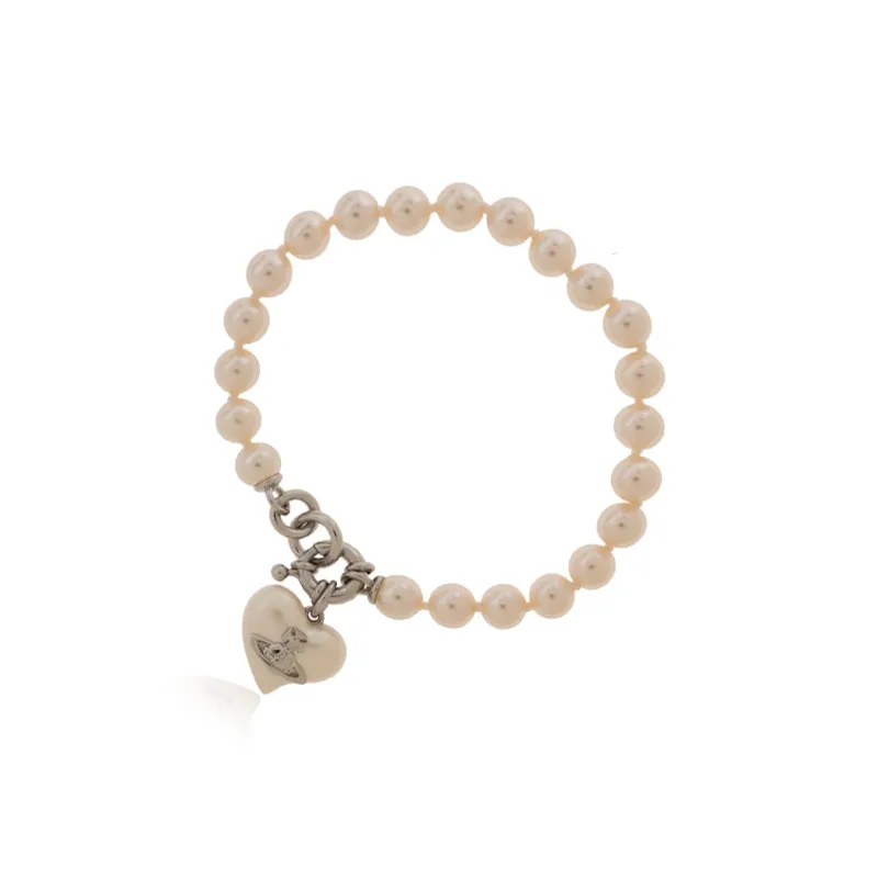 Vivienne Westwood Brass, Pearl Bracelets Kids' Gold-1