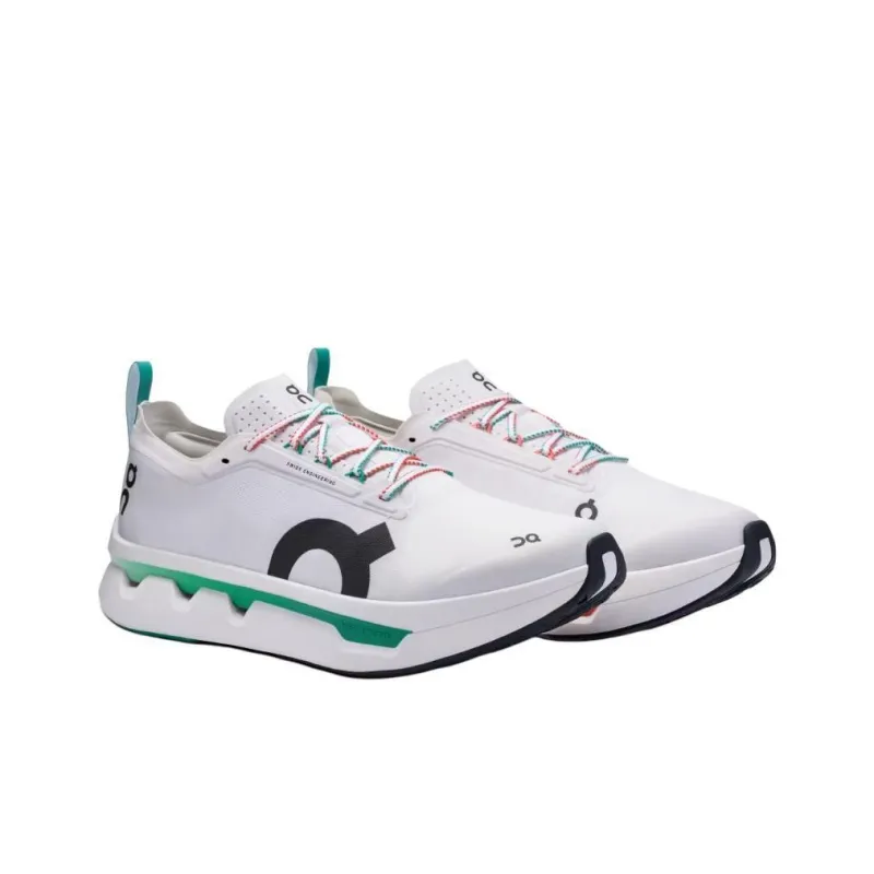 On Anti-Slip Wear-Resistant Low-Top Training Running Shoes Men's White-2