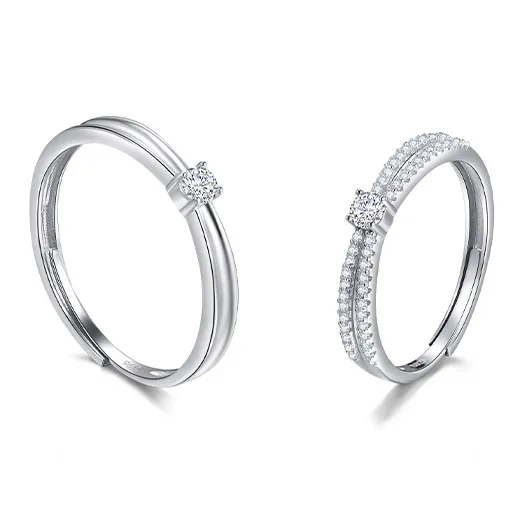 Yiru S925 Silver Ring Finger Jewelry Accessories Women's-0