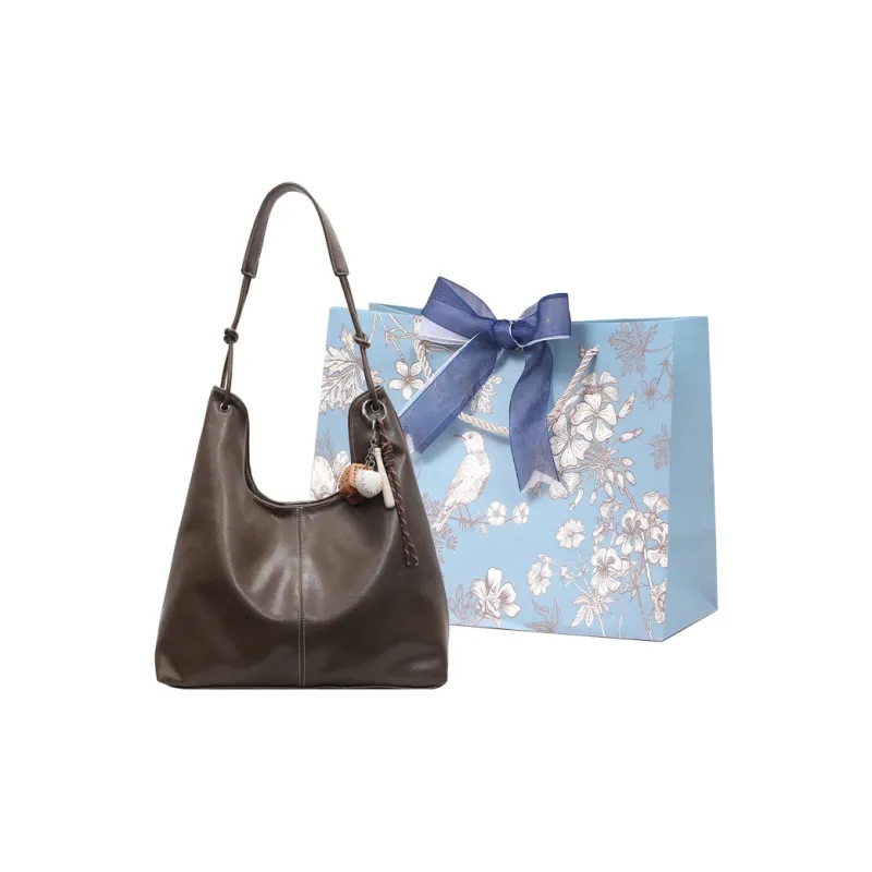 REDOO PU Shoulder Bag Women's Black/Brown/Coffee/Gray-12